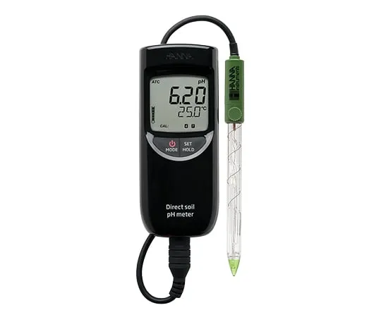 2-8606-21　Soil Direct pH/° C meter　HI99121D