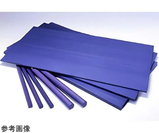 67-6298-45　［Discontinued］Nylon Round Bar (MC703HL, Purple) φ50 x 500 mm　PAD00500-0500