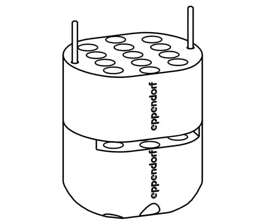 61-0166-52　Adapter 1.5/2.0mL Tube for S-4-72　5804 794.001