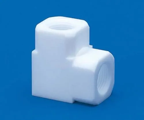61-4384-94　PTFE Different Diameter Pipe Elbow RC1/8XRC1/4　F-2312-01