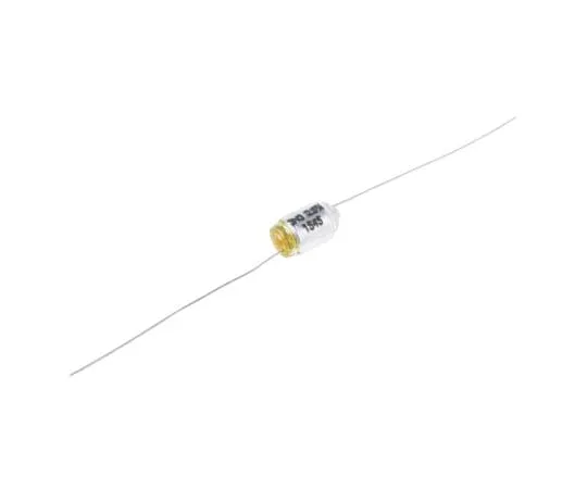 63-4558-67　RS PRO Polystyrene Capacitor 3.3nF 160V dc ±2.5% Tolerance Through Hole 8mm diameter　113-358