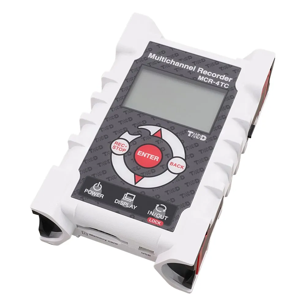 61-8493-90　Thermocouple 4ch Temperature Data Logger　MCR-4TC