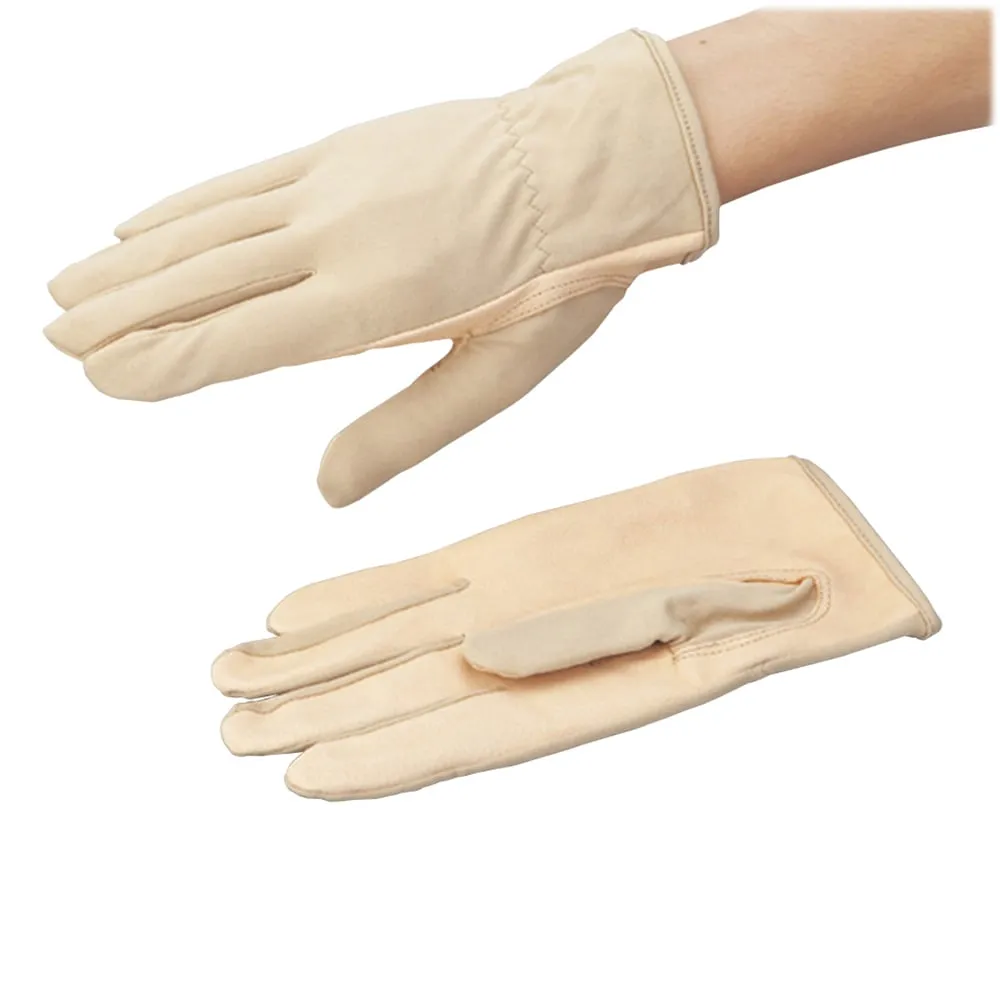 2-2386-02　Pigskin Gloves M 200mm　No.801