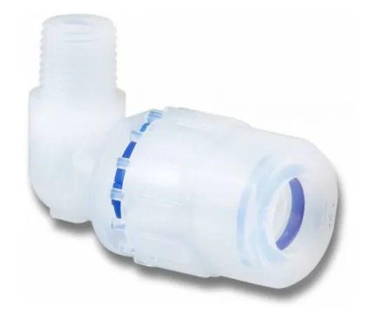 62-1058-22　Fluorocarbon Resin PFA Joint Male Elbow　ME-H2-N2
