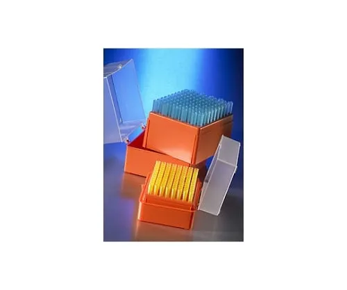 61-4690-76　Hinged Rack Universal Fit Tip 200μl Yellow No Sterilization No Scale Refill　4710