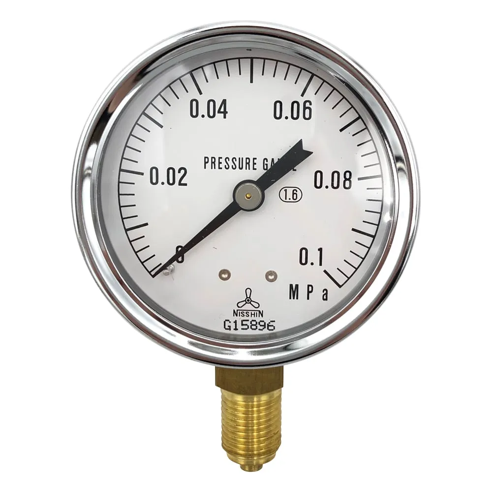 1-7465-01　General-Purpose Pressure Indicator A-Type φ60 G1/4B0.1　0