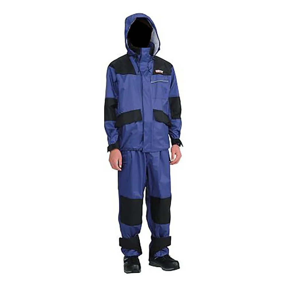 3-9377-01　Work Rainwear Navy M　KM-001-55 M