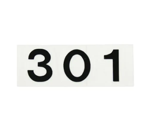 61-7392-56　Character Seal Black 301　CL176-301