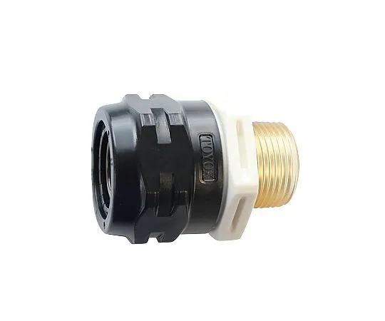 65-0878-96　Toyo Connector TC3-PC Applicable Hose 9 mm Joint standards R 3/8　TC3-PC9-R38