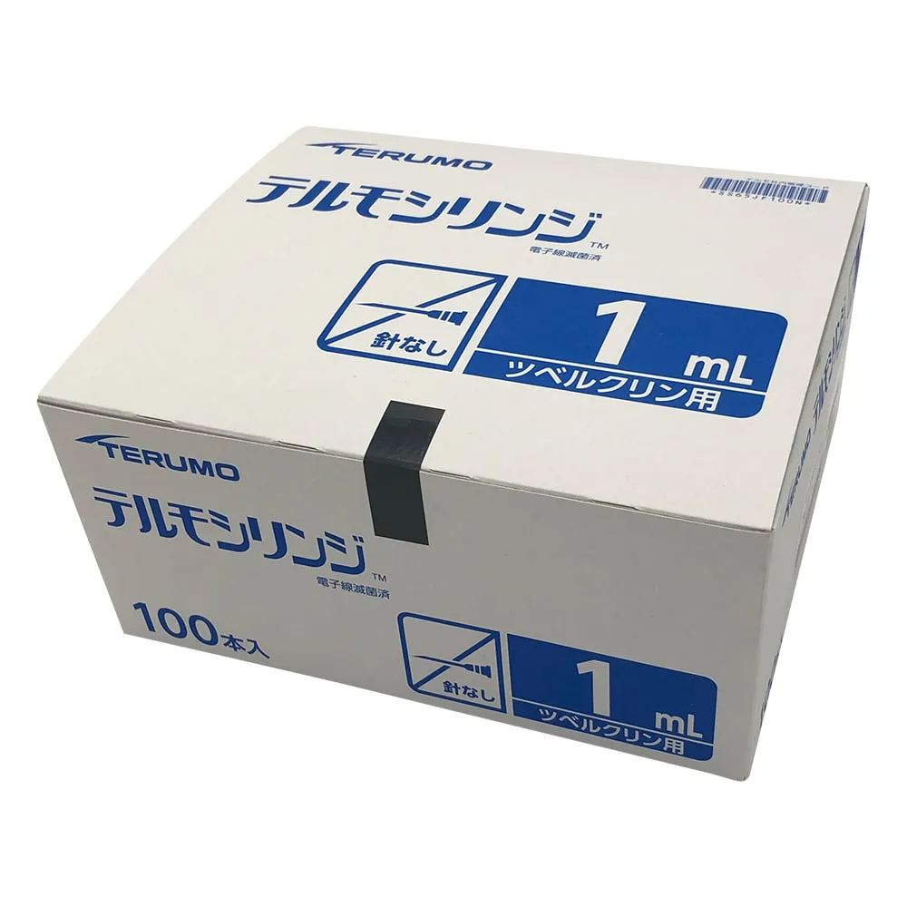 1-4908-01　Terumo Syringe 1mL for Tuberculin Slip Tip White　SS-01T