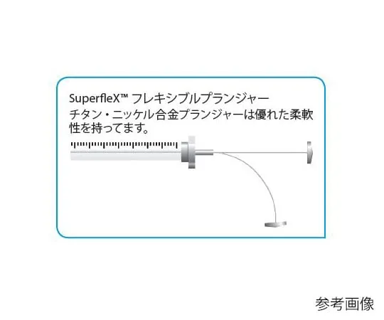 65-3694-58　SuperFlex Syringe 5 μL 001100 with Fixed Needle Type Calibration Certificate　001100CAL