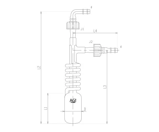 62-2116-97　Condensation Trap　4162-200
