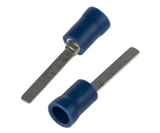 63-4641-70　RS PRO Insulated Crimp Blade Terminal 18.1mm Blade Length, 1.5mm² to 2.5mm², 16AWG to 14AWG, Blue　534-654