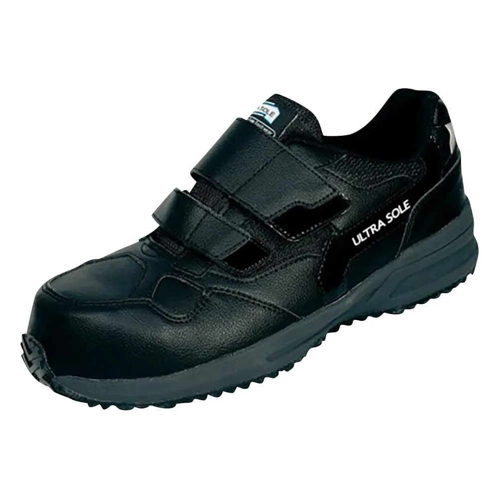 2-9596-01　Safety Shoes (Antislip/Magic Tape Type) 22.5cm　#141A