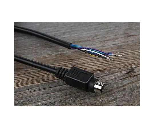 63-4628-87　RS PRO 2m 8-Way Male Moulded Plug to Unterminated Black DIN Cable Assembly　463-518