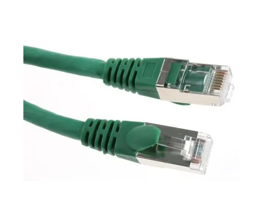 63-4645-97　RS PRO Green Cat6 Cable, F/UTP, Male RJ45/Male RJ45, Terminated, 10m　557-420