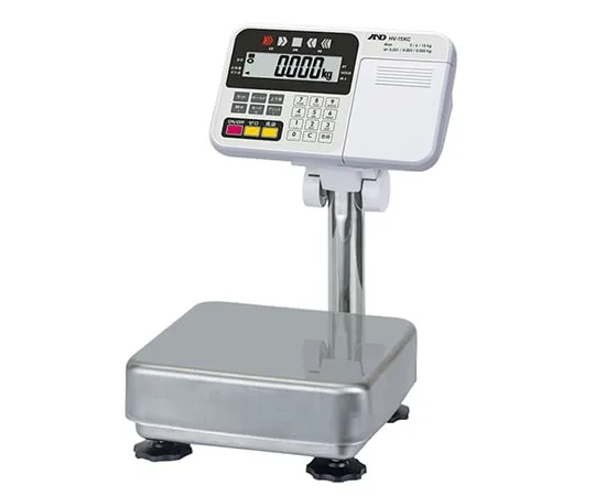 1-5759-11-20　Waterproof And Dustproof Digital Scale 3/6/15kg With Calibration Certificate　HV-15KC