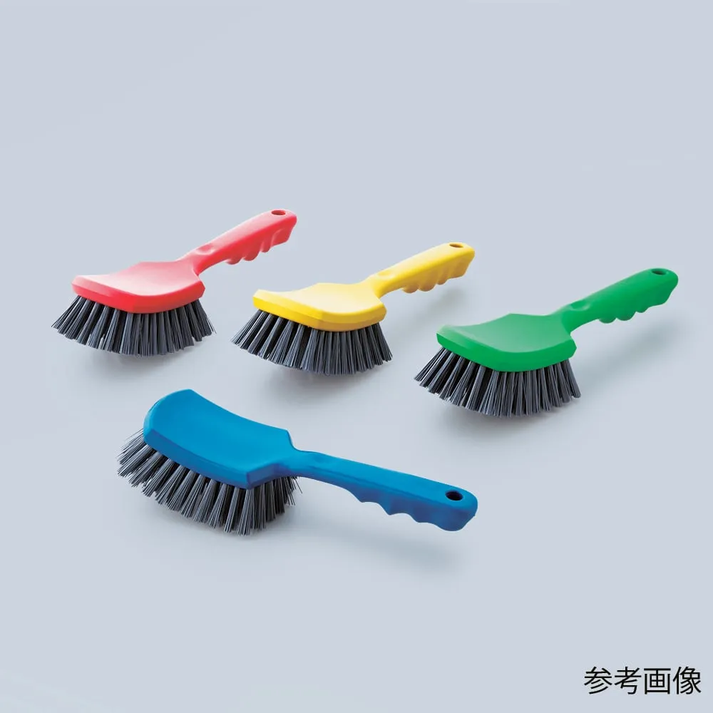 62-2969-06　Metal Detection System Brush Short Handle Brush Red　HG882MD