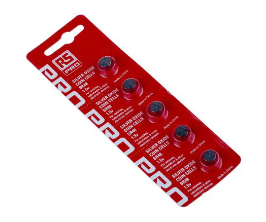 63-4649-70　RS PRO SR48 Button Battery, 1.55V, 7.9mm Diameter　595-637