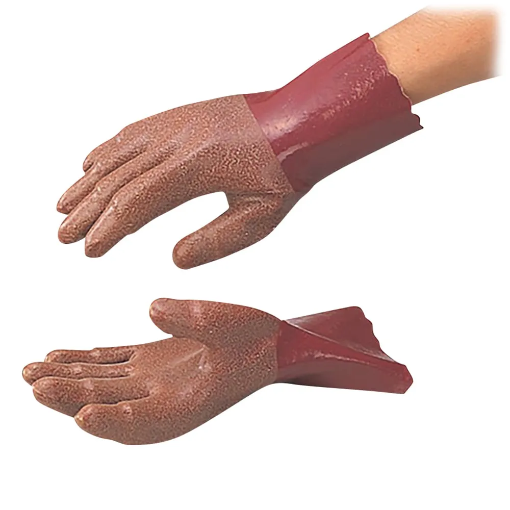 6-8212-01　Rubber Yubit Rubber Glove With Different Diameter Fingertip M　214