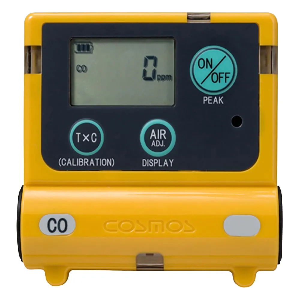 1-8793-12　Wearable Gas Concentration Meter 0 - 300ppm (300 - 2000ppm)　XC-2200