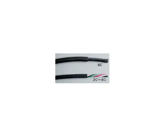 62-0597-15　Robot Cable VCT531BX (2.00Sq Outer Diameter 19.0mm) 1m　VCT531BX2SQ-8C