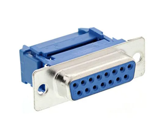 63-4568-23　RS PRO 15 Way Cable Mount D-sub Connector Socket, 2.54mm Pitch　138-017