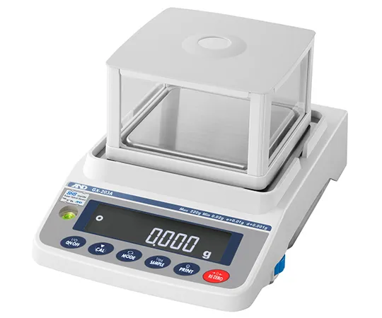 6-9617-41-20　Precision Electronic Balance with Built-in Calibration Weight With Calibration Certificate　GX-203A