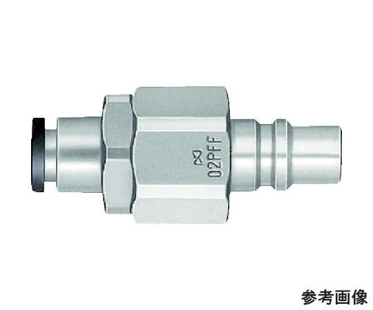 68-5035-35　［Discontinued］Super-Coupler Tube Fitter Applicable Tube Outer Diameter (mm) 8 (51356)　02PC-8STEELNBR