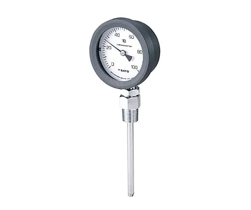 61-0096-44　Bimetal Thermometer 2101-00 0 - 100℃ 50mm　BM-S-75P