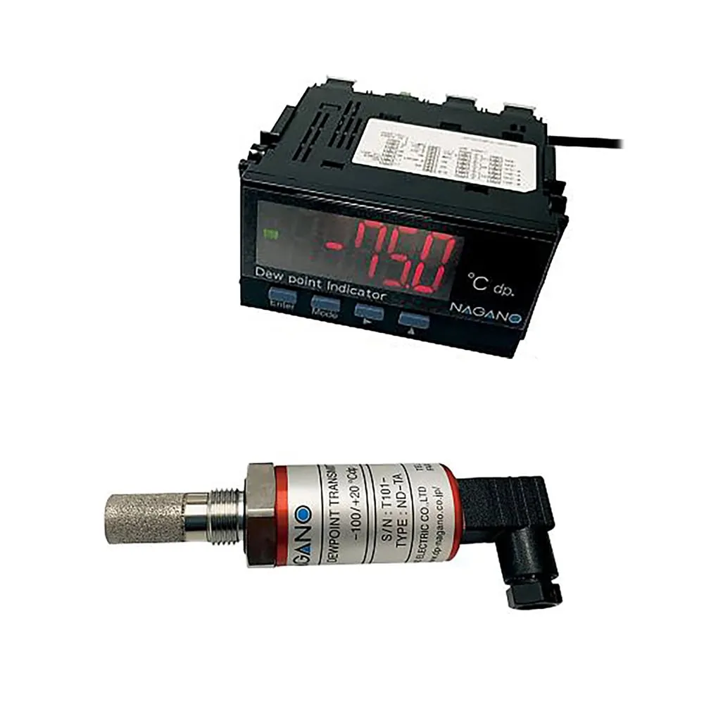3-7626-02　Electrostatic capacity Dew Point Meter Online Long Neck　ND-TA