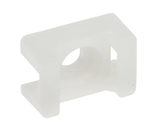 63-4651-07　RS PRO White Cable Tie Mount 10 mm x 15mm, 5mm Max. Cable Tie Width　666-717
