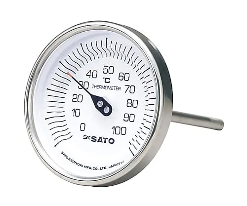 61-0065-82　Bimetal Thermometer -30 - 50℃ 60L　BM-T-90S