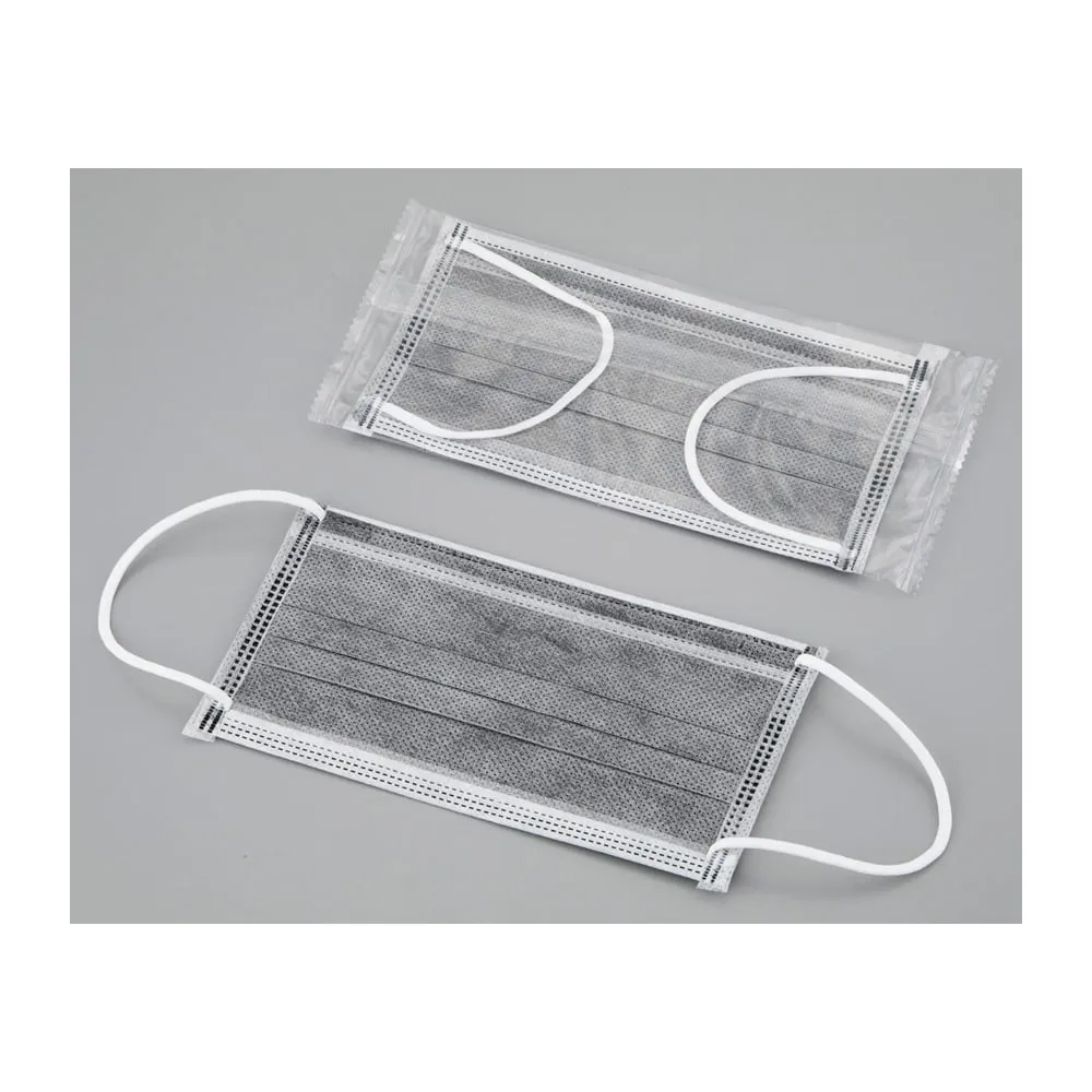 4-4974-01　High-performance activated carbon mask (4-layer type) Approx. 40% 50 sheets　SCM50G