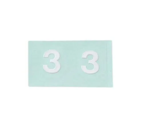 61-7397-05　Character Seal 3 White 10mm　CL10W-3