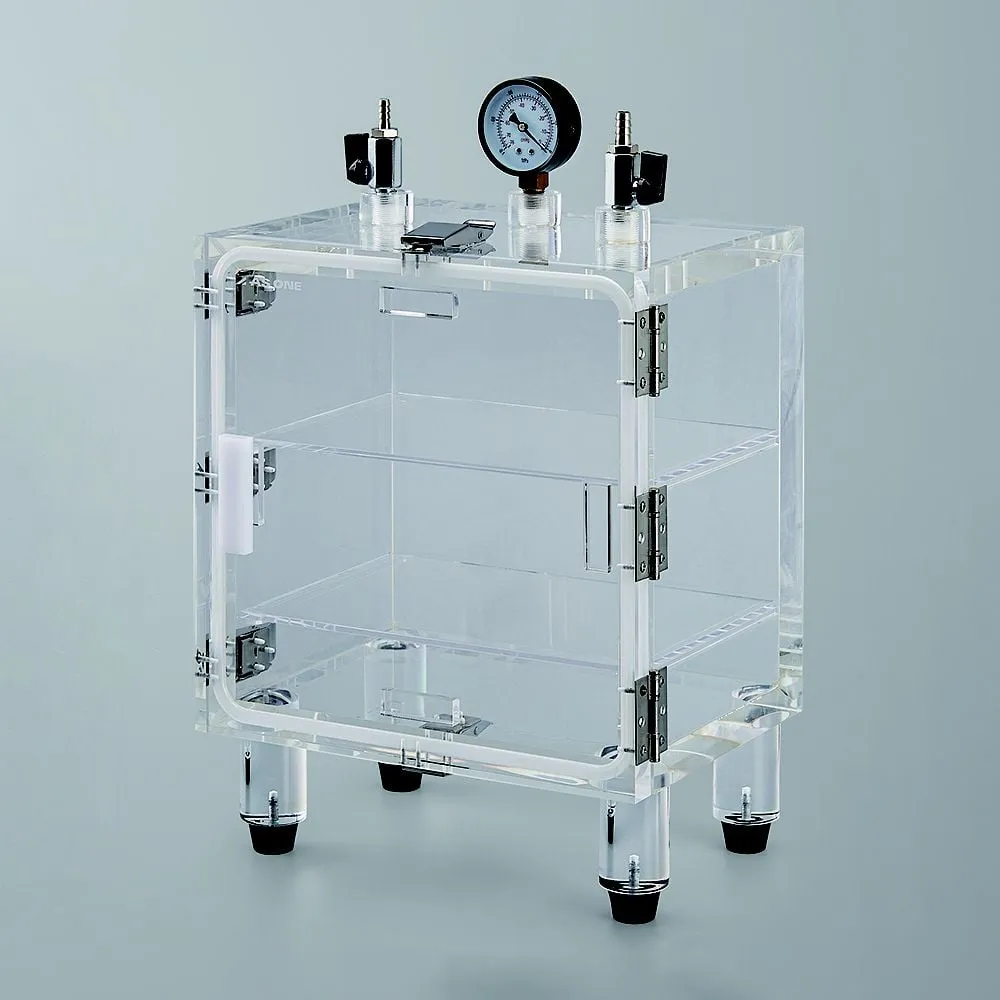 51-0012-01　Vacuum Desiccator 300 x 300 x 222 mm 1 Set
