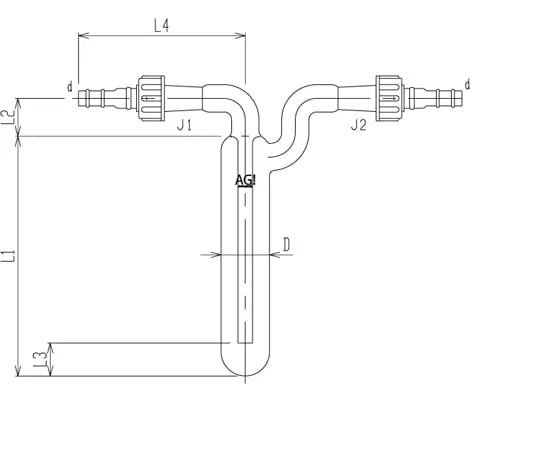 65-2346-24　Trap III Type (Hose Separable Type) Φ 30　4147-30200