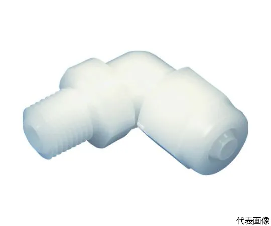 62-2495-02　FU Connector Half (Elbow, Polypropylene, WHITE, 1768-10)　FHL1216R12PP