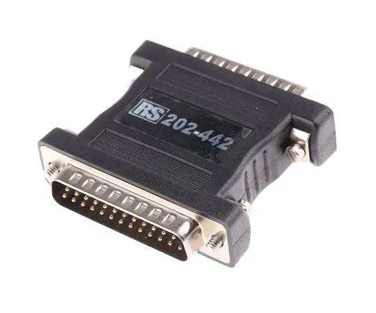 63-4584-94　RS PRO D Sub Adapter Male 25 Way D-Sub to Male 25 Way D-Sub　202-442