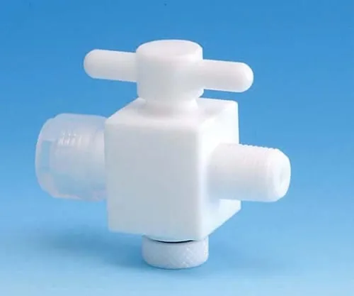 61-4378-87　PTFE Two-Way Valve For Device 12φ x R3/8　F-2013-05
