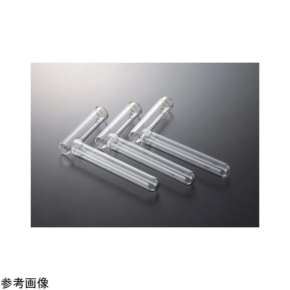 4-3592-01　L Type Test Tube Phi 16 x 70 x 120 mm with Lip　3202-01-1