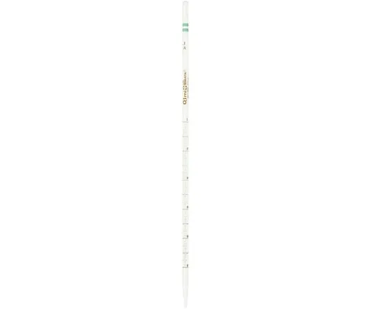 62-3786-90　Volumetric Pipette Intermediate Scale (Super Grade) 0.1 mL 10 Pieces　020010-01A