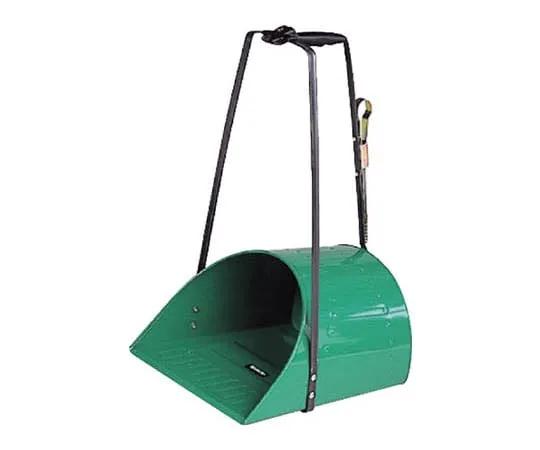 62-0033-22　Dustpan (Large) Coated Steel Plate 306 x 337 x 545 mm　375-13