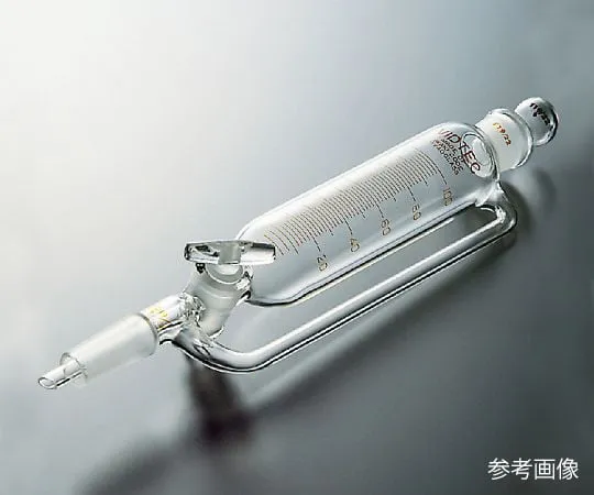 3-9607-01　Balanced Separatory Funnel (With Scale) 50mL Regular Sliding　2157/01/01