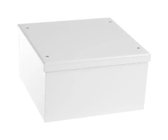63-4592-26　RS PRO Grey Cold Rolled Steel Instrument Case, 150 x 150 x 90mm　232-052