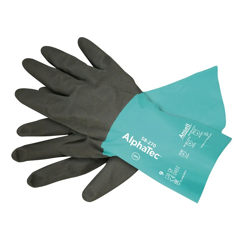 4-825-01　Chemical Protective Gloves S 1 Pair　17034