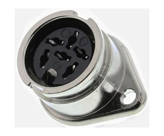 63-4634-16　RS PRO 6 Pole Din Socket, 1A, 100 V ac, Bayonet　490-905
