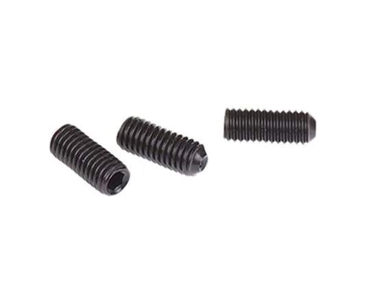 63-4640-47　Black, Self-Colour Steel Hex Socket Set M5 x 12mm Grub Screw　529-999