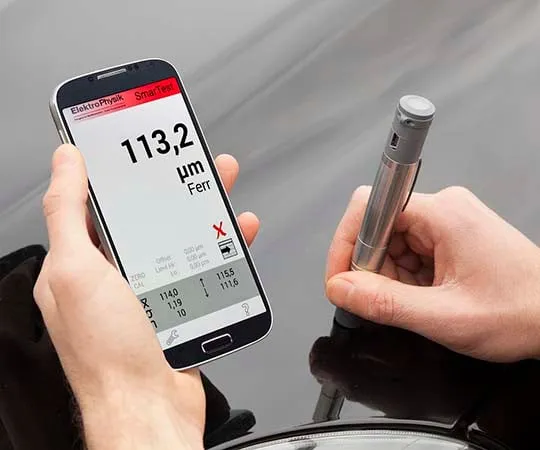 61-9653-26　Electromagnetic, Vortex Current Film Thickness Meter Smart Test FN2.6　80-126-0200