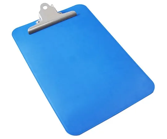 69-0416-50　Resin Clipboard A4 Blue　BKXNSB-A4